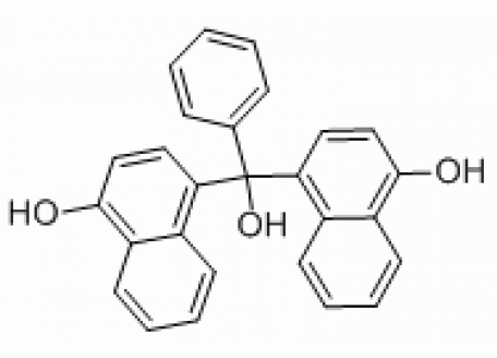 B823076-5g 双(4-羟基-1-萘基)苯甲醇,AR