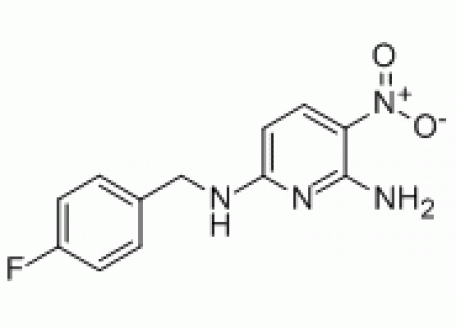 A822268-5g 2-氨基-3-硝基-6-(4-氟苄基氨基)吡啶,97%