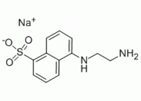 A837152-100mg 5-(2-氨乙基氨)-1-萘磺酸钠盐,97%