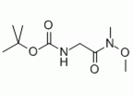 N832062-100g (叔丁氧基羰基)甘氨酸-N′-甲氧基-N′-甲酰胺,98%