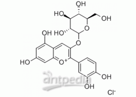 C832095-100mg 矢车菊素-3-O-葡萄糖苷,分析对照品