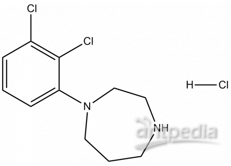 D824848-100mg 1-(2,3-dichlorophenyl)-1,4-diazepane hydrochloride,≥95%