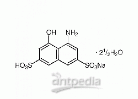 A800052-500g 8-氨基-1-萘酚-3,6-二磺酸单钠盐,80%