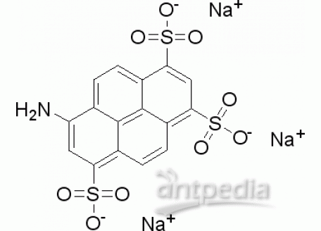 A801157-5mg 8-氨基芘-1,3,6-三磺酸三钠盐,荧光级