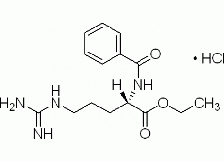 B802362-5g N<sub>α</sub>-苯甲酰-L-精氨酸乙酯盐酸盐,98%