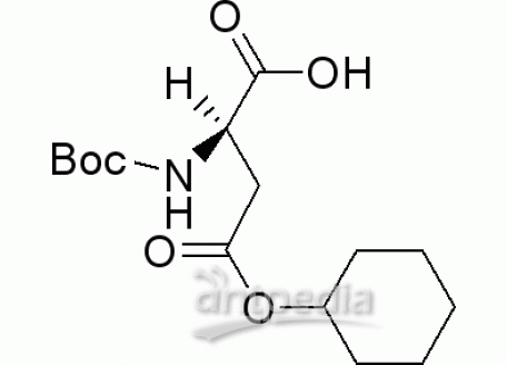 B802916-1g 叔丁氧羰酰基D-天冬氨酸Β-环己酯,98%