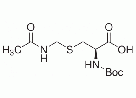 B803166-5g S-乙酰胺基甲基-N-叔丁氧羰基-L-半胱氨酸,98%