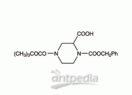 B803339-25g (+/-)-1-苯甲氧基羰基-4-Boc-哌嗪-2-羧酸,97%