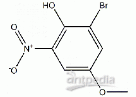 B833709-250mg 2-溴-4-甲氧基-6-硝基苯酚,98%
