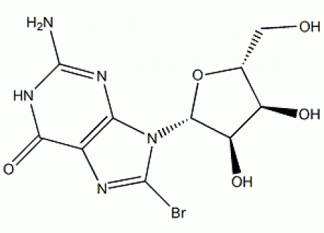 B837966-1g 8-溴鸟苷,98 %