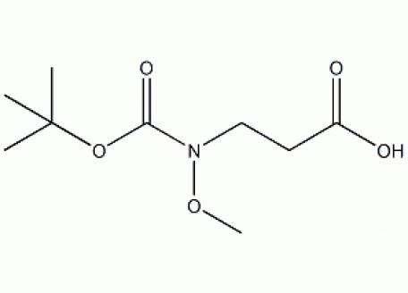 B841642-1g N-Boc-N-甲氧基-3-胺基丙酸,95%