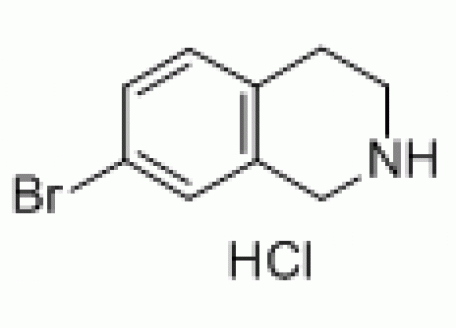 B844593-250mg 7-溴-1,2,3,4-四氢异喹啉盐酸盐,98%
