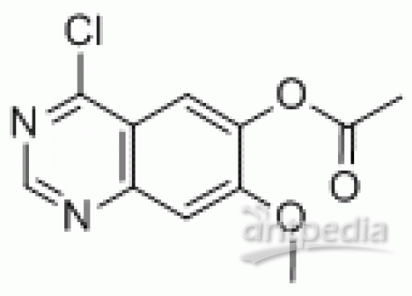 C845020-250mg 4-氯-7-甲氧基喹唑啉-6-醇乙酸酯盐酸盐,97%