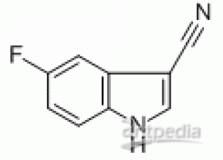 F842176-1g 5-氟-1H-吲哚-3-甲腈,98%
