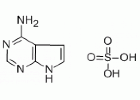 H844964-250mg 4-氨基-7H-吡咯并[2,3-D]嘧啶硫酸盐,95%