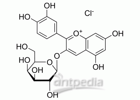 I812107-1mg 矢车菊素半乳糖苷,≥97% (HPLC)