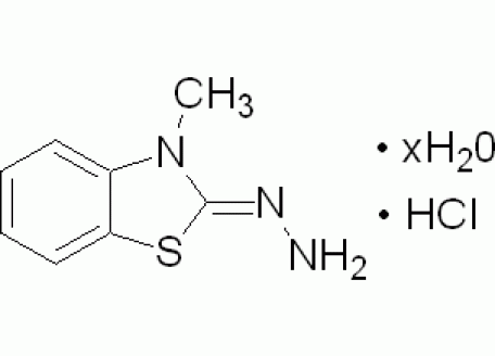 M813268-25g 3-甲基-2-苯并噻唑酮腙盐酸盐,水合物,98%