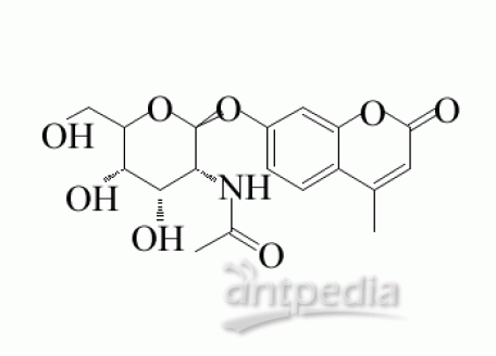 M813352-250mg 4-甲基香豆素-2-乙酰氨基-2-脱氧-β-D-吡喃葡萄糖苷,99%