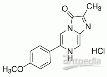 M814184-1mg 6-(4-甲氧基苯基)-2-甲基-3,7-二氢咪唑并[1,2-a]吡嗪-3-酮盐酸盐,98%