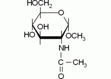 M814189-250mg 甲基 2-乙酰氨基-2-脱氧-α-D-吡喃葡萄糖苷,95%