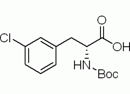 N801883-1g N-叔丁氧羰基-D-3-氯苯丙氨酸,98%
