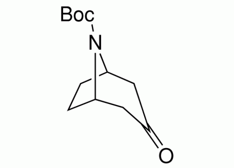 N802469-100g N-叔丁氧羰基-去甲托品酮,98%