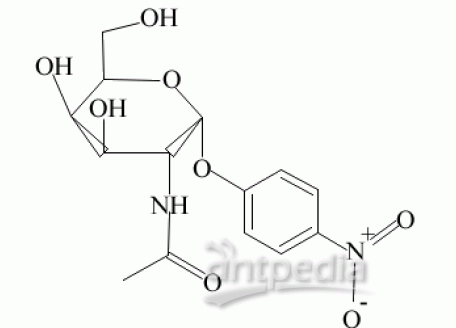 N814690-100mg 4-硝基苯基-2-乙酰氨基-2-脱氧-β-D-吡喃葡萄糖苷,98%
