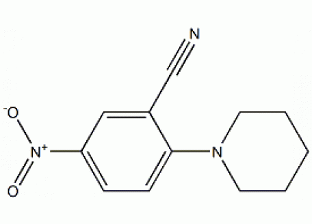 N843166-1g 5-硝基-2-哌啶苯甲腈,95%
