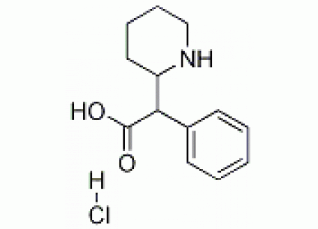 P844383-250mg 2-苯基-2-(哌啶-2-基)乙酸盐酸盐,95%