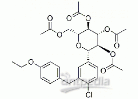 R845355-50mg (2R,3R,4R,5S,6S)-2-(Acetoxymethyl)-6-(4-chloro-3-(4-ethoxybenzyl)phenyl)tetrahydro-2H-pyran-3,4,5-triyltriacetate,98%
