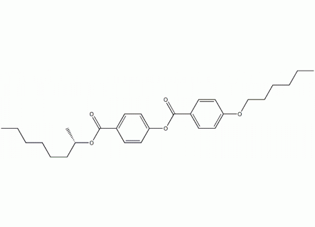 S843843-1g (S)-Octan-2-yl4-((4-(hexyloxy)benzoyl)oxy)benzoate,95%