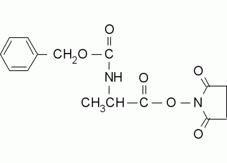Z801175-25g N-苄氧羰基-L-丙氨酸 N-羟基琥珀酰亚胺酯,98%