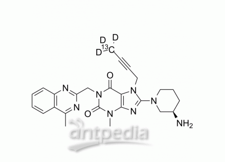 Linagliptin-13C,d3 | MedChemExpress (MCE)