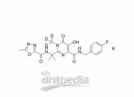 Raltegravir-d3 potassium | MedChemExpress (MCE)