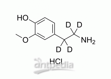 3-Methoxytyramine-d4 hydrochloride | MedChemExpress (MCE)