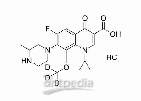 Gatifloxacin-d3 hydrochloride | MedChemExpress (MCE)