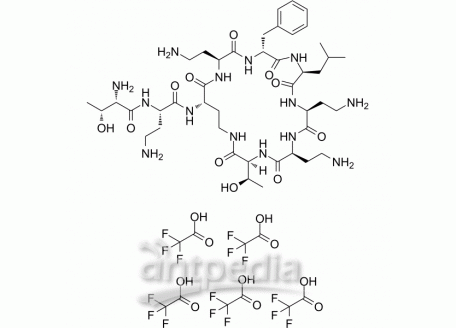 Polymyxin B nonapeptide TFA | MedChemExpress (MCE)