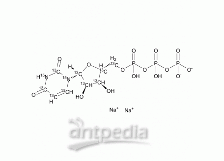 Uridine triphosphate-13C9,15N2 sodium | MedChemExpress (MCE)