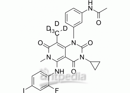 HY-10999S2 Trametinib-13C,d3 | MedChemExpress (MCE)