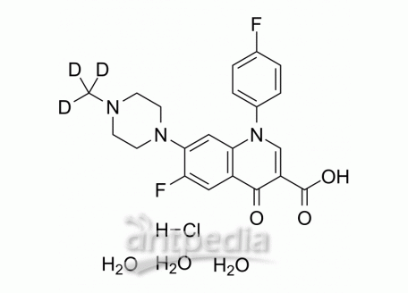 Difloxacin-d3 hydrochloride trihydrate | MedChemExpress (MCE)