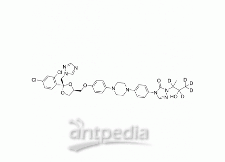 HY-12772S2 (2R,4S)-Hydroxy Itraconazole-d5 | MedChemExpress (MCE)