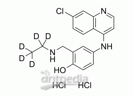 HY-128554S1 N-Desethyl amodiaquine-d5 dihydrochloride | MedChemExpress (MCE)