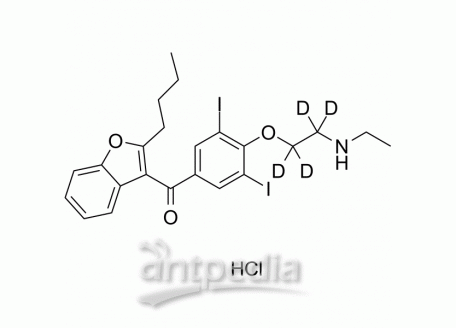HY-130353S Desethyl Amiodarone-d4 hydrochloride | MedChemExpress (MCE)