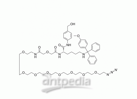 Lys(MMT)-PAB-oxydiacetamide-PEG8-N3 | MedChemExpress (MCE)
