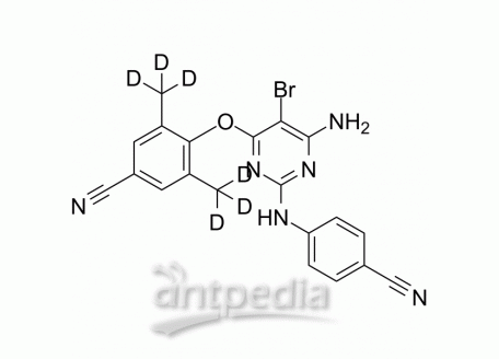 Etravirine-d8 | MedChemExpress (MCE)
