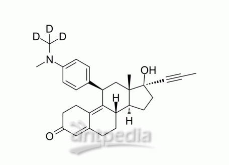 HY-13683S Mifepristone-d3 | MedChemExpress (MCE)