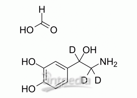 (Rac)-Norepinephrine-d3 (formate) | MedChemExpress (MCE)