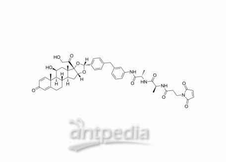Glucocorticoid receptor agonist-1 Ala-Ala-Mal | MedChemExpress (MCE)