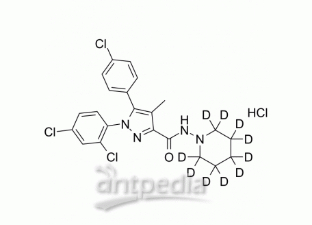 Rimonabant-d10 hydrochloride | MedChemExpress (MCE)