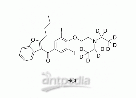 Amiodarone-d10 hydrochloride | MedChemExpress (MCE)